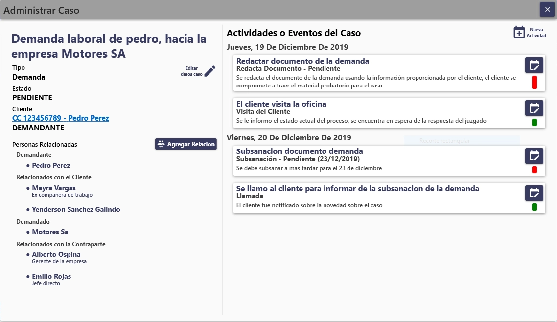 LegalControl - Legal Case Management