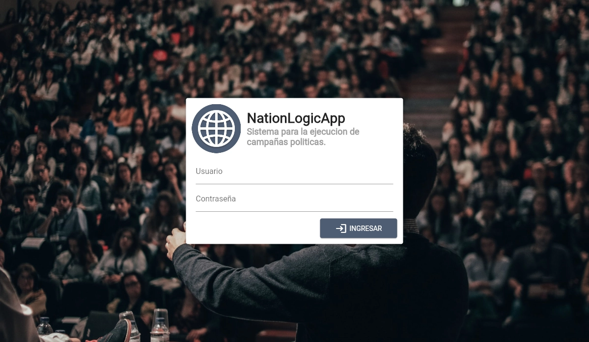 NationLogic - Login