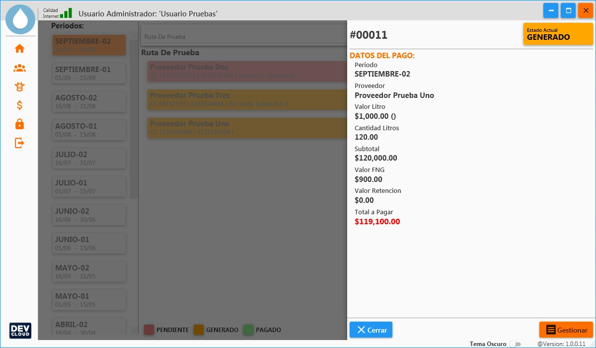 MilkRoad - Payment Receipt