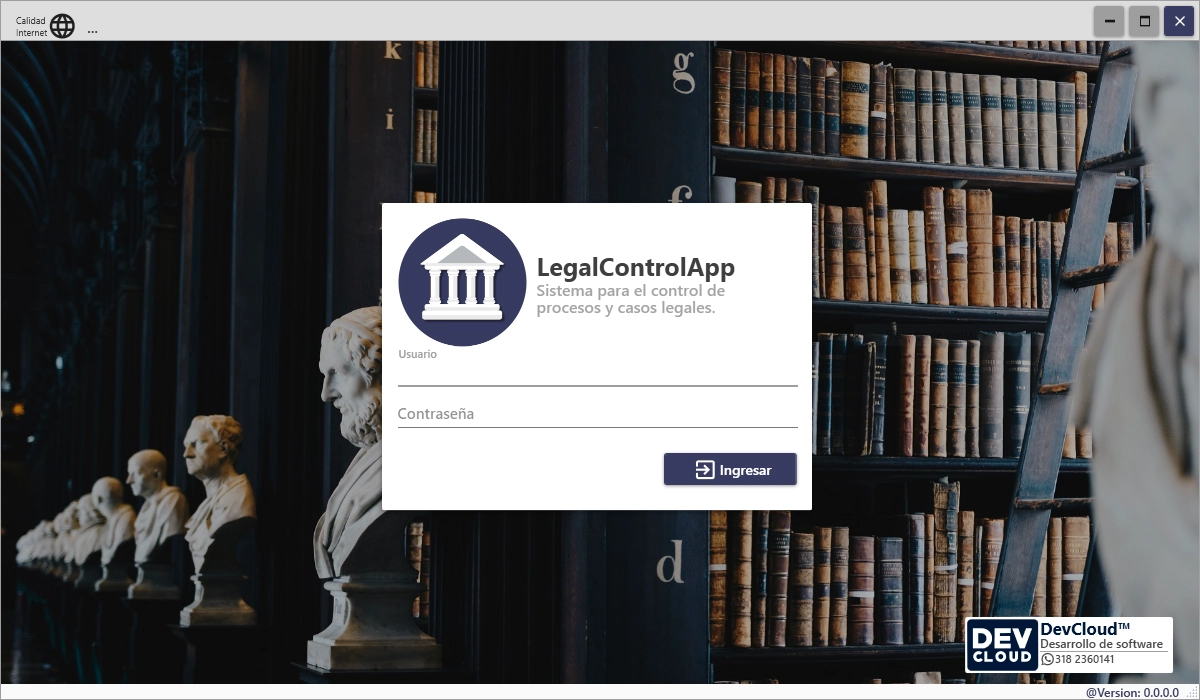 LegalControl - Inicio de Sesión